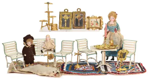 Poppenhuis decoratiedelen