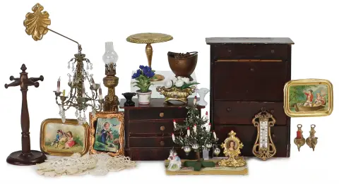 Poppenhuis secretaire