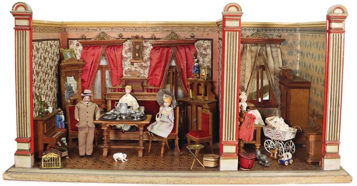 2-delige poppenhuis