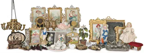Poppenhuis decoratiedelen