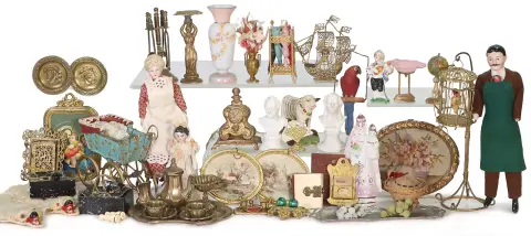 Poppenhuis decoratiedelen
