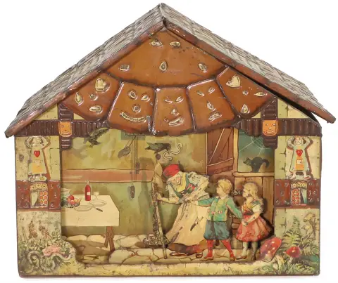 Heksenhuis, blik