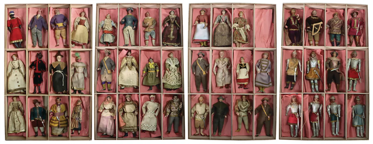 waarschijnlijk PFEIFFER – Theaterfiguren