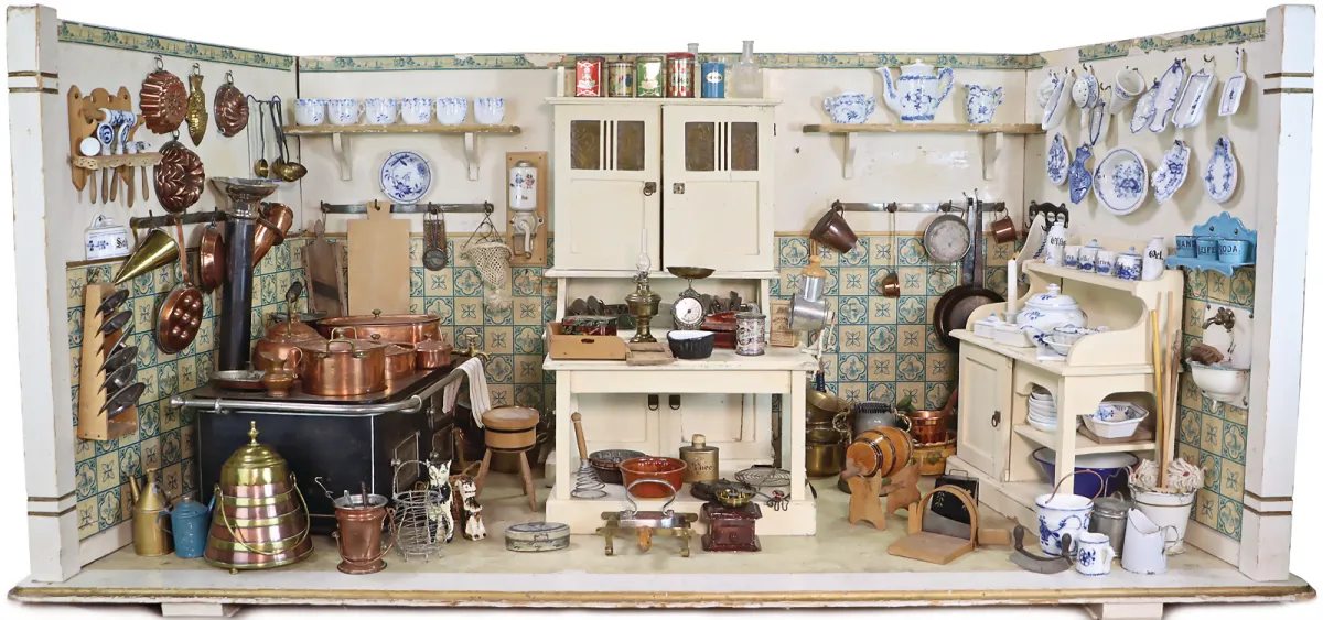 Poppenhuis keuken