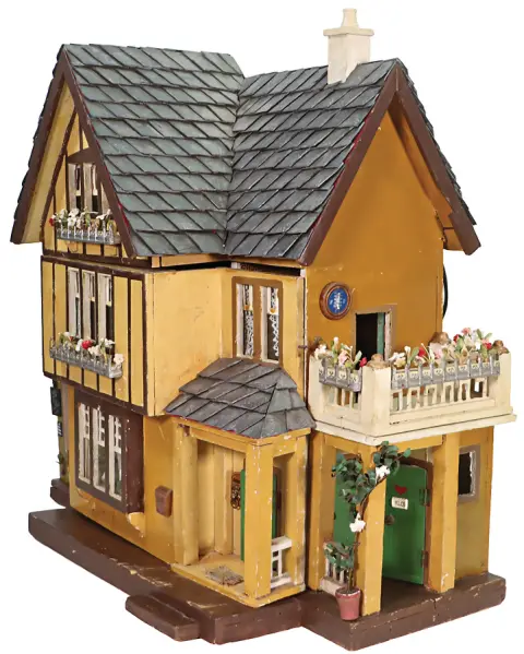 MORITZ GOTTSCHALK – Poppenhuis met kleine aanbouw