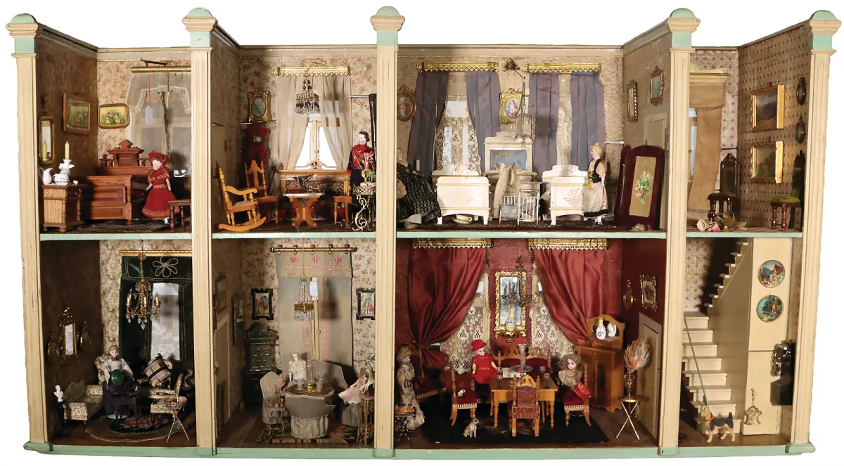 GOTTSCHALK – Herrschaftliche Puppenstube aus Aachener Printenfabrikanten-Haushalt