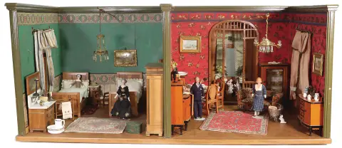 2-delige poppenhuis
