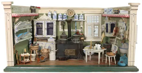 Poppenhuis keuken