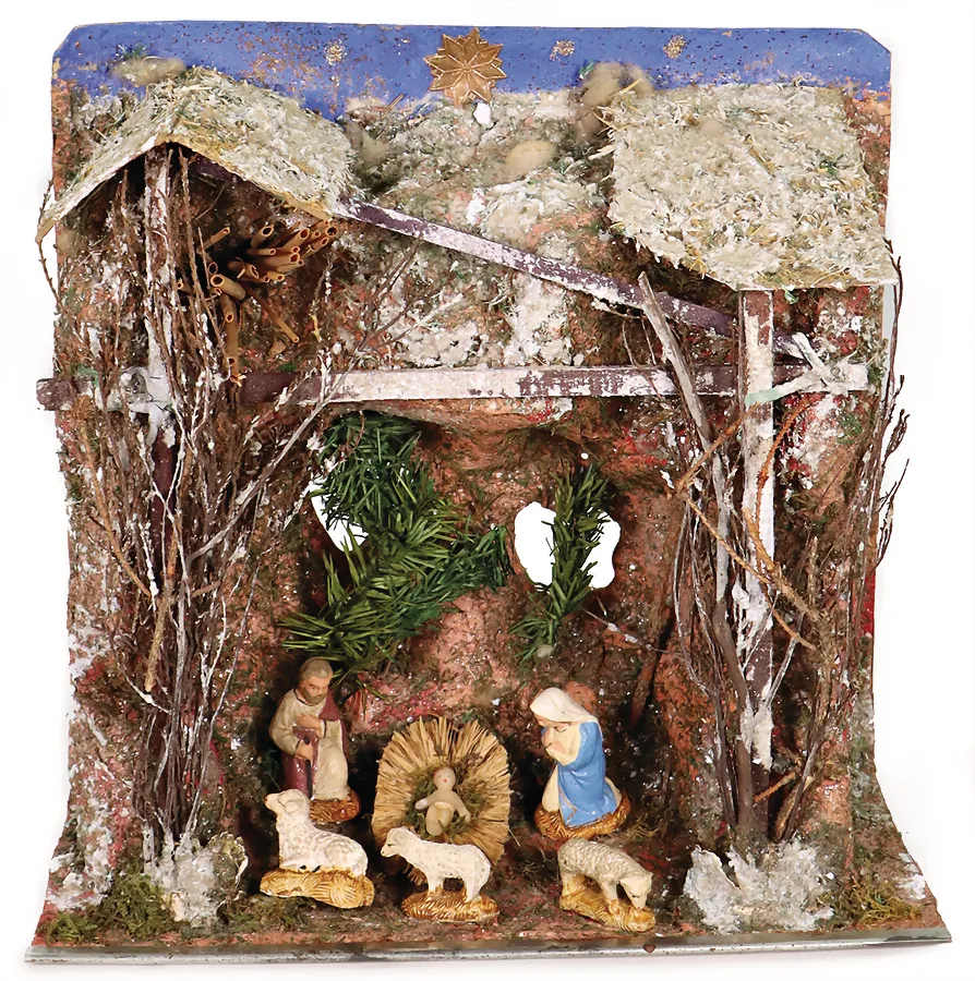 Kerststal, Frankrijk