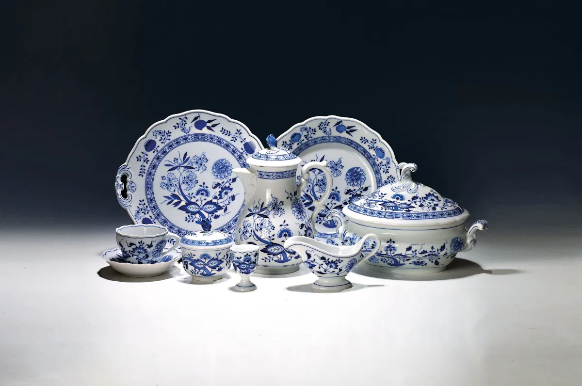 Обширный кофейный и столовый сервиз, Hutschenreuther, 20 в., фарфор