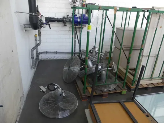 Posten Ventilatoren, mit Lagerrunge