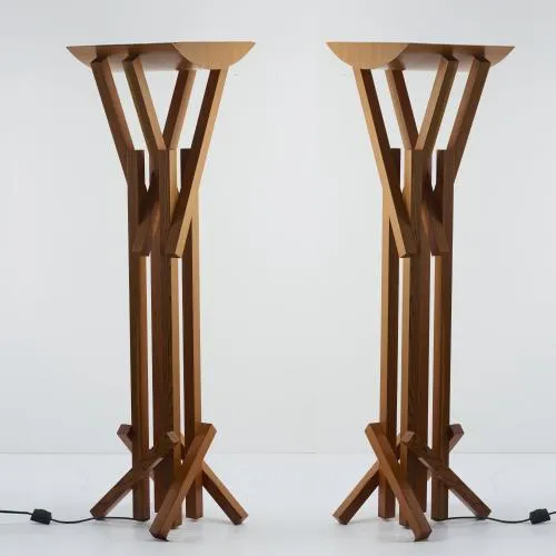 Frank O. Gehry – Deux lampadaires 'Vitra', 1993 (design)