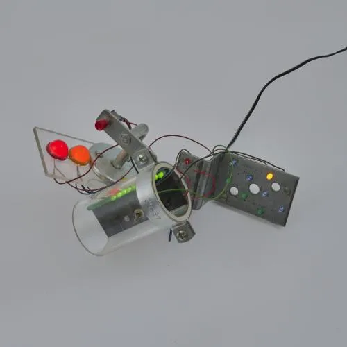 Klaus Geldmacher – Lichtobject '(ON 131) - S 50 - 56', 1996 (ontwerp)