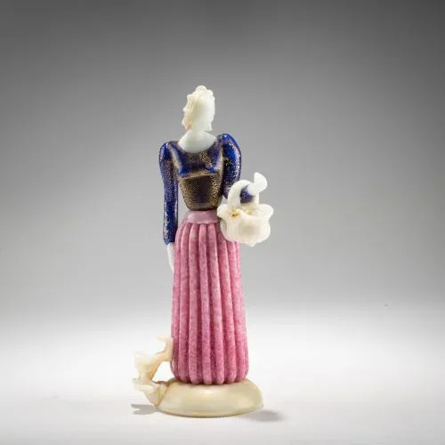 Ercole Barovier – Socha 'Contadina', kolem 1934/35