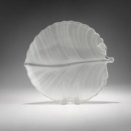 Tyra Lundgren – Bladschaal 'Lattimo mezza filigrana', 1938