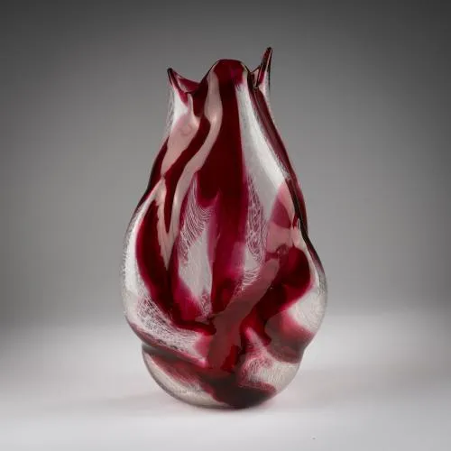 Archimede Seguso – Vase 'Merletto irregolare', 1953