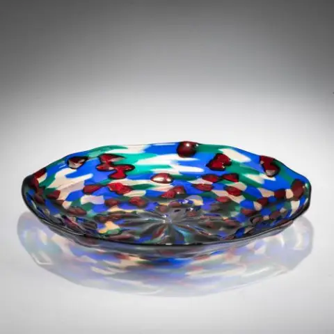 Fulvio Bianconi – Assiette 'Murrine', 1953-54