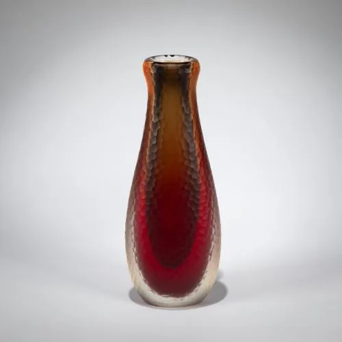Alfredo Barbini – Vase 'Battuto sommerso', vers 1962