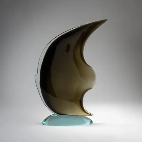 Mario Pinzoni – Poisson 'Sommerso Grigio Aquamarina', vers 1964