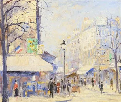 VAN, Jean le (* 1930). Gadescene i Paris