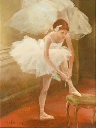 VRBOVÁ-STEFKOVÁ, Miroslava (1909 - 1991). "У гримерці"