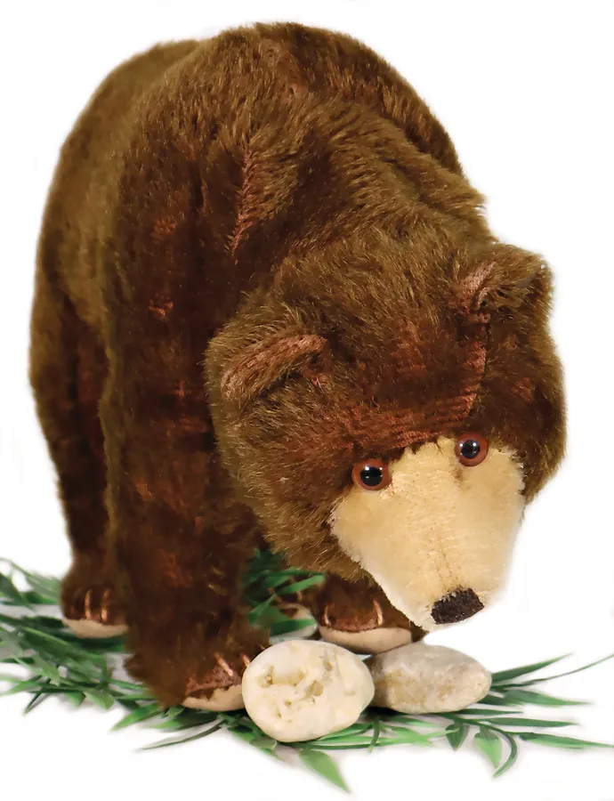 STEIFF – Ours sur quatre pattes avec mécanique rotative du cou