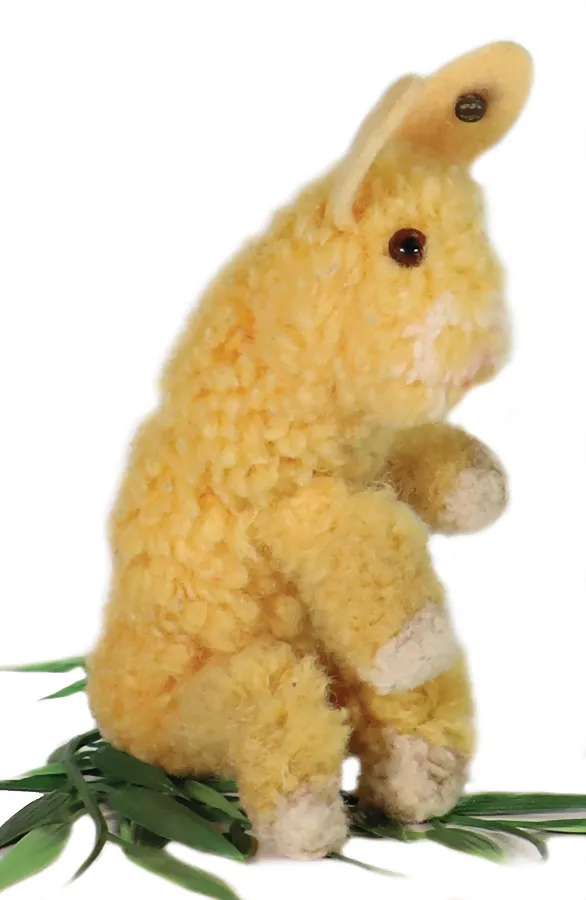 STEIFF – маленький шерстяной миниатюрный заяц