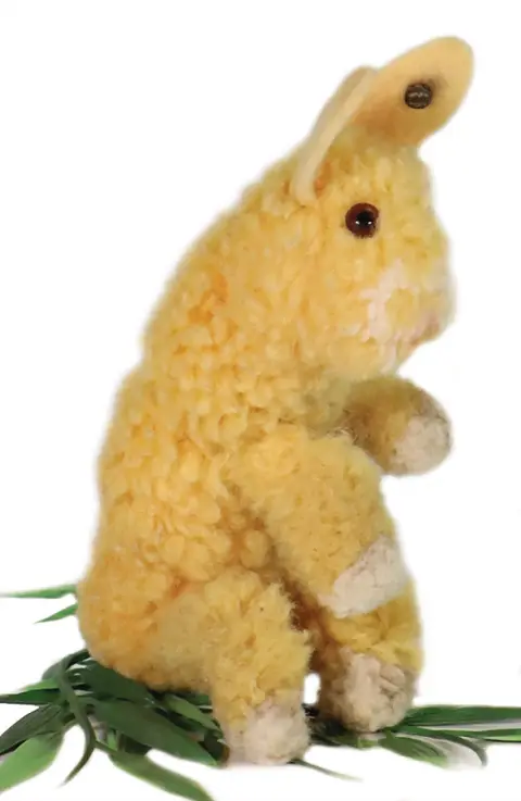 STEIFF – маленький шерстяной миниатюрный заяц