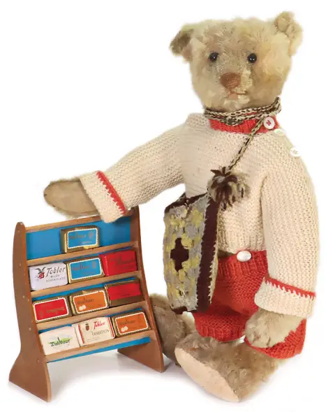 STEIFF – медведь, ок. 1915