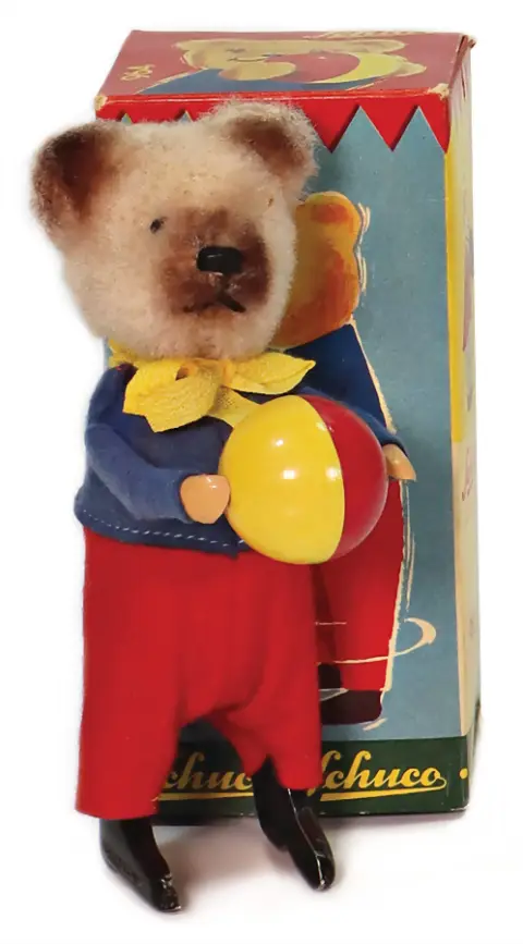 SCHUCO – Kleine dansbeer met bal