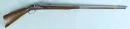 Percussiegeweer – notenhouten kolf, ijzeren slot, gesneden en versierde messing beslag, ronde stalen loop, L= 128 cm, eind 18e eeuw
