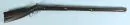 Percussion rifle – Walnut stock, decorated iron lock with set trigger, octagonal steel barrel, L= 122 cm, civilian version, circa 1850;