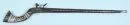 Reitergewehr – Holz, reiche Perlmutteinlagen, runder Stahllauf, Steinschloss (gelockert), L= 133 cm, Afghanistan, wohl 19. Jh.,…