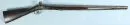 Steinschlossgewehr – Schaft Nussbaum, Eisenschloss und -bügel, achtkantiger Stahllauf in rund übergehend, L= 124 cm, Anfang 19. Jh.;