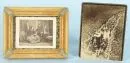 Фотографии, 2 шт. – 8 x 10,5 см и 14,5 x 11 см, баварская королевская семья и похороны Ludwig II, 1 в раме;