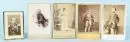 Photographies, 5 pièces – entre autres Kaiser Wilhelm Ier et cardinal Andrea Aiuti, avant 1900;