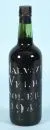 Portwein "Malvasia 1949" – Flasche bez. "Malvazia Velha Solera 1949", H= 28 cm, guter Füllstand;