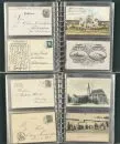 Postcards, 48 pieces – mostly coloured, predominantly motifs of various festivities and events, including Ravensburg, Dresden, Nuremberg…