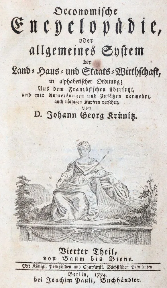 Krünitz, J.G. – Ökonom