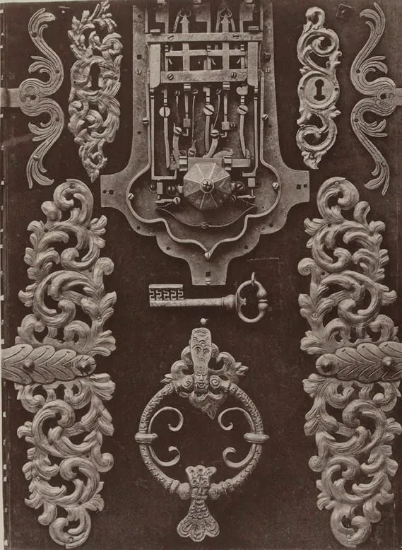 Hasselmann,F. – Aus der Kunst-Schmiede-Eisen-Sammlung des Architekten Friedrich Hasselmann in München