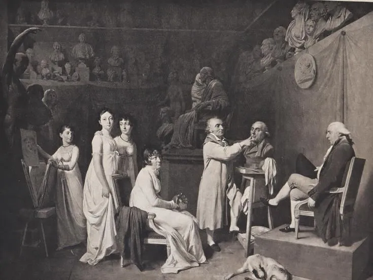 Tentoonstelling van Franse kunstwerken – 18e eeuw