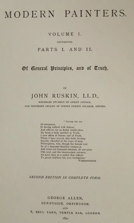 Ruskin,J. – Modern Painters
