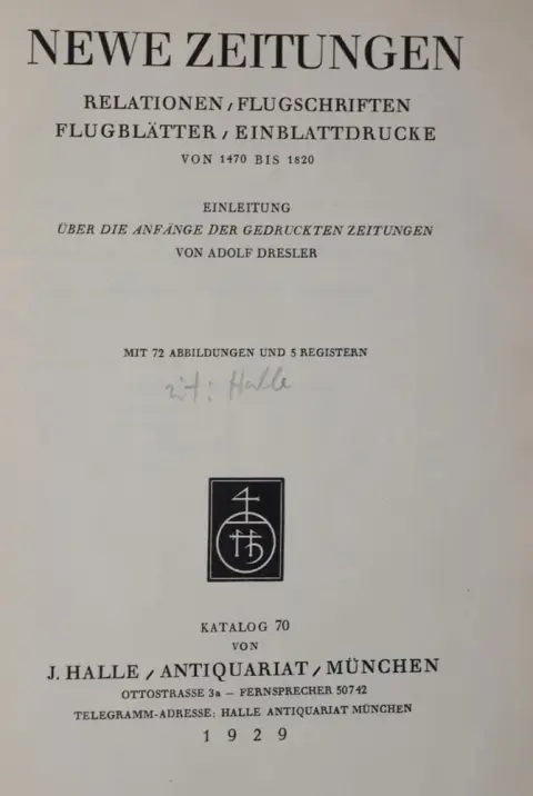 Sammlung – von 5 Schriften zum Thema, versch