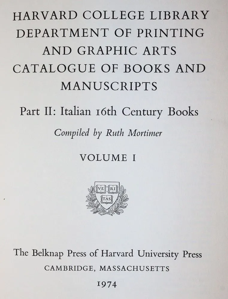 Mortimer,R. (Ed.). – French 16th Century Books