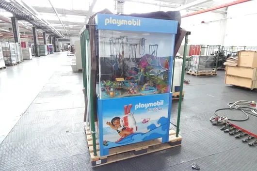 PLAYMOBIL Spielewelt Vitrine, mit Lagerrunge