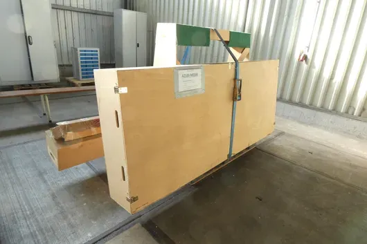 Beursstanduitrusting, met pallet