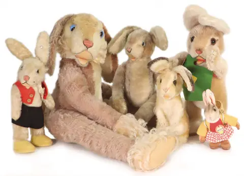 STEIFF – poválečný soubor