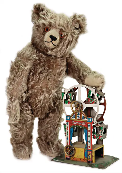 BING – medvěd, 47 cm, předválečný