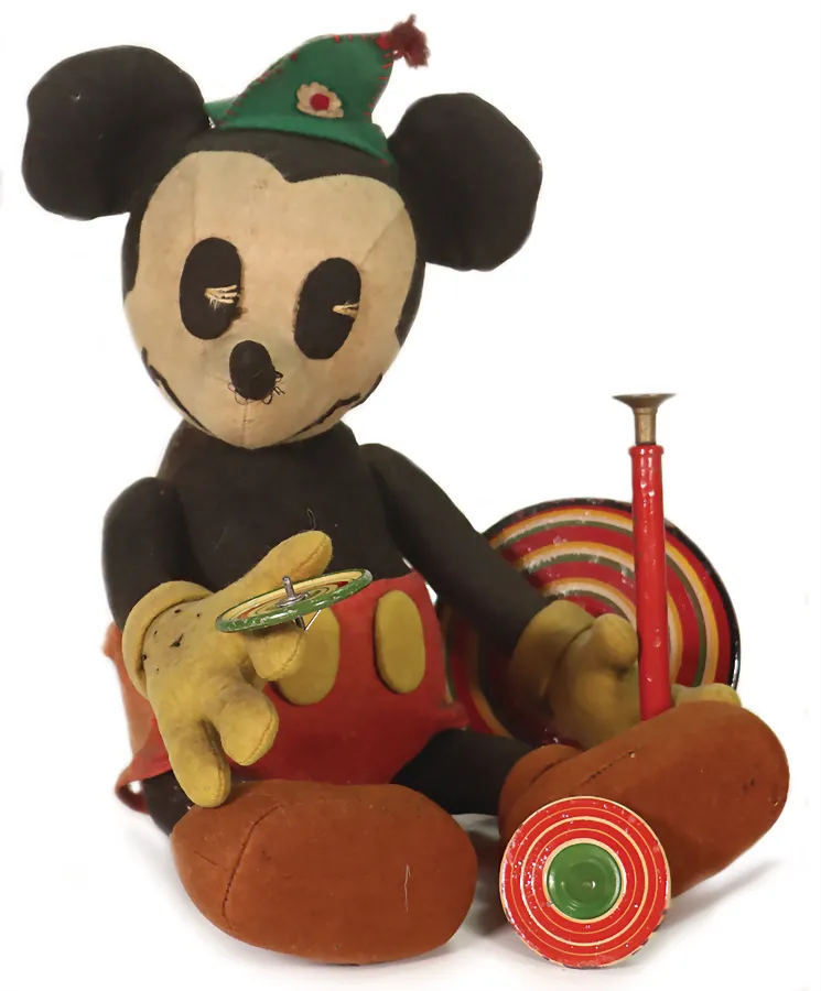 Kvalitně zpracovaný Mickey Mouse