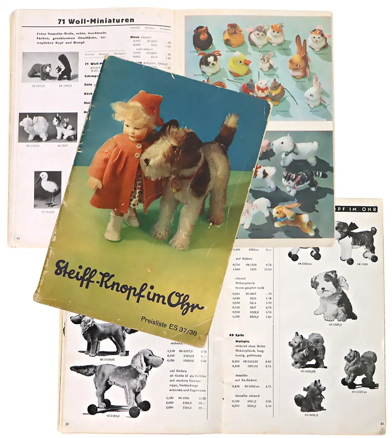 STEIFF – Originele catalogus